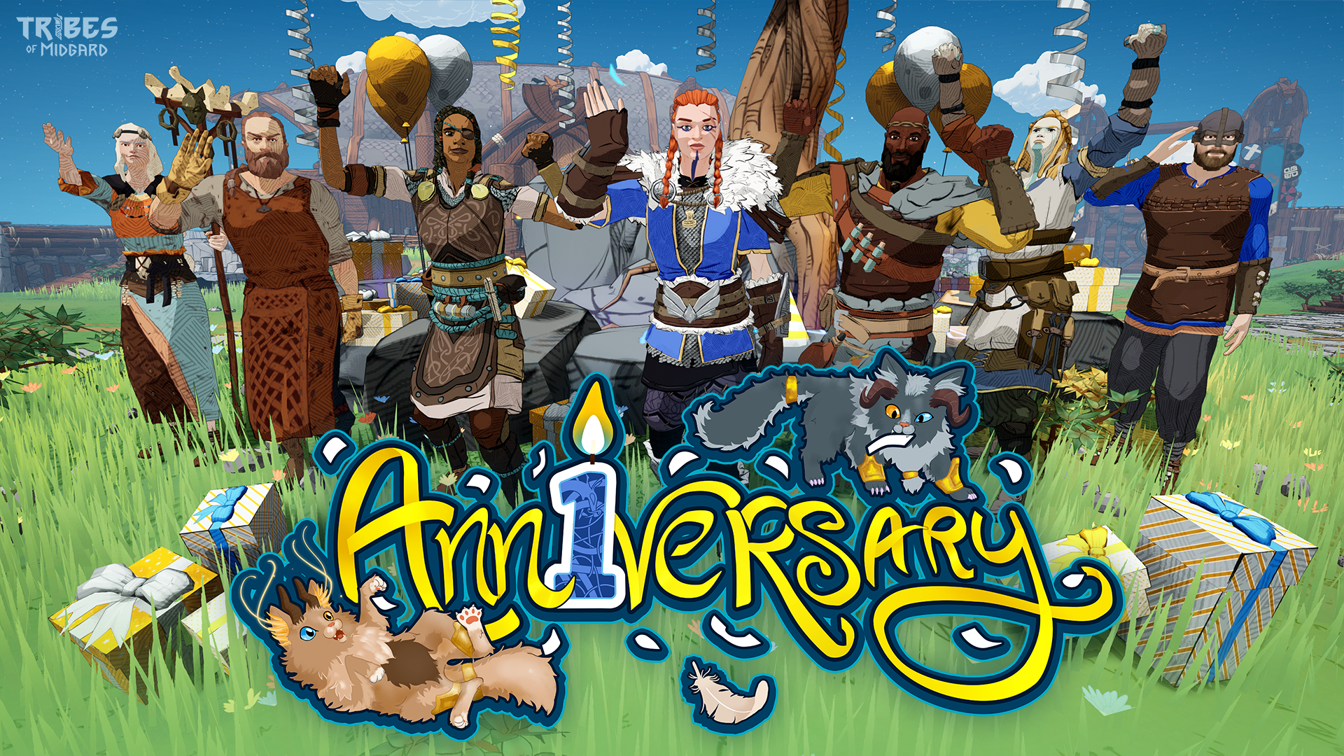 Celebrating One Year of Tribes of Midgard! – Dev Blog #3